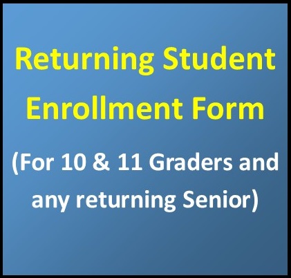 Returning student enrollment form